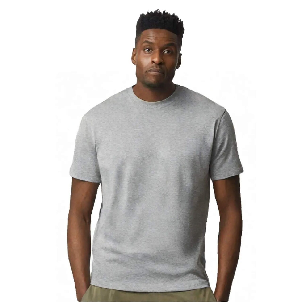 Gildan DryBlend Moisture Crewneck Short Sleeve Wicking T-Shirt for Everyday Wear, Workwear & Active Comfort